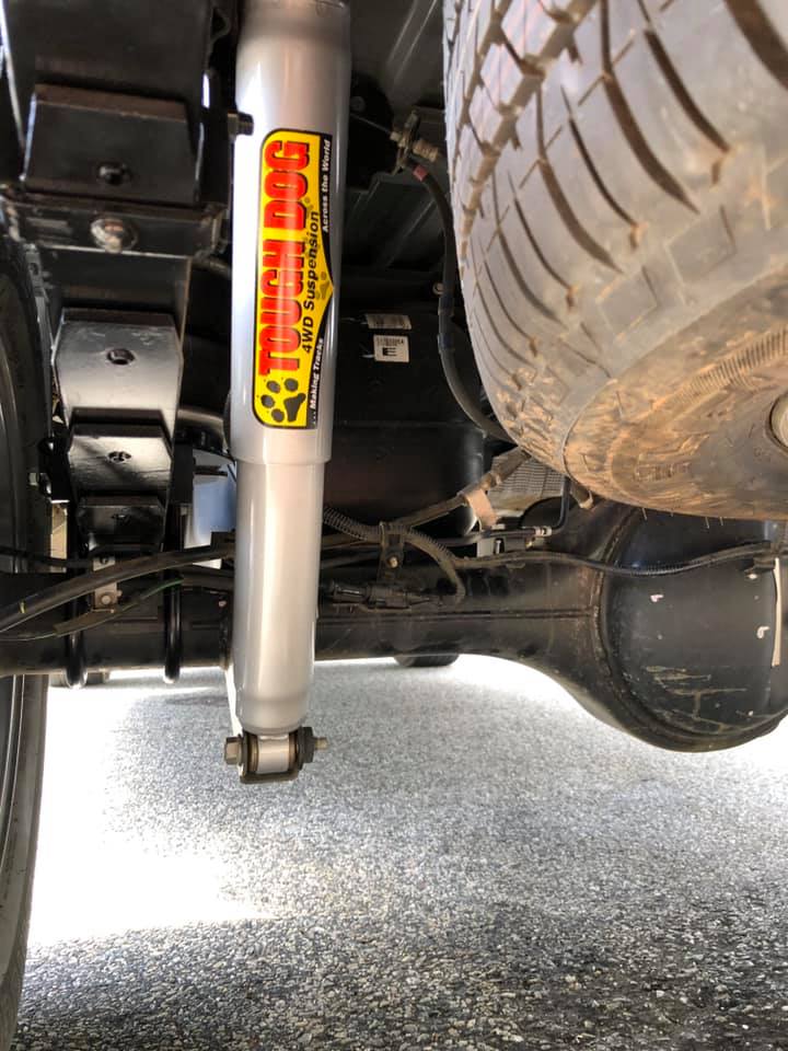 Rear Foam Cell Tough Dog Shock Absorbers Ford Ranger Next Gen