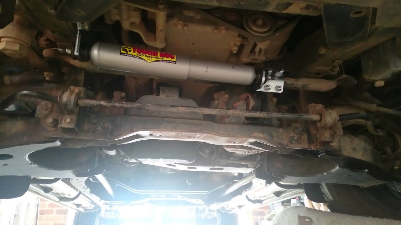 Heavy Duty Steering Damper Nissan D22 Navara