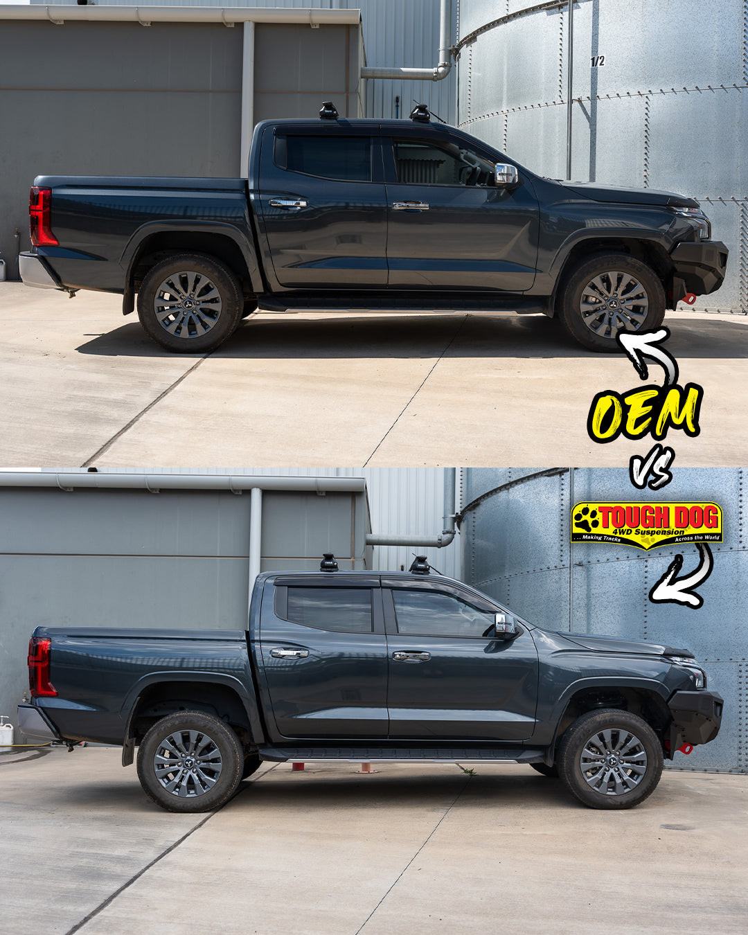 Suspension/Lift Kit Mitsubishi Triton MV