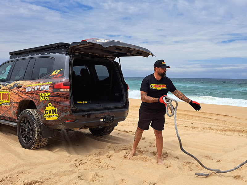 Tough Dog 8.5T Kinetic Rope Recovery Kit