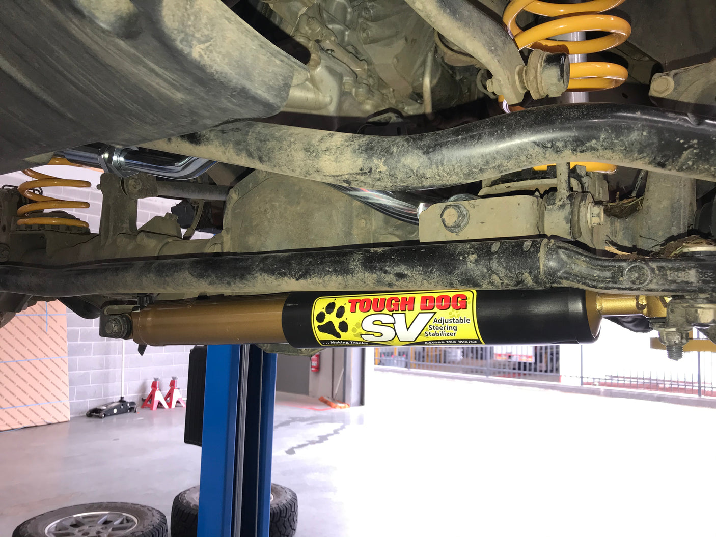 SV Adjustable Steering Damper Jeep JT Gladiator