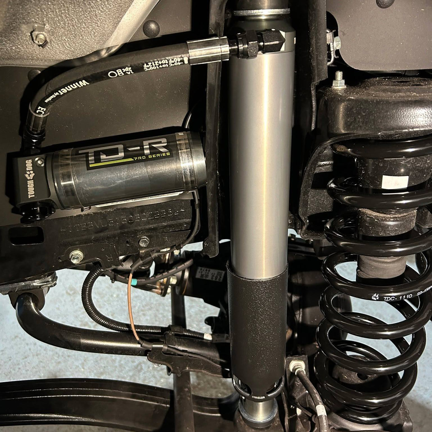 Rear Remote Res Adjustable Shocks Toyota LandCruiser 76 Series