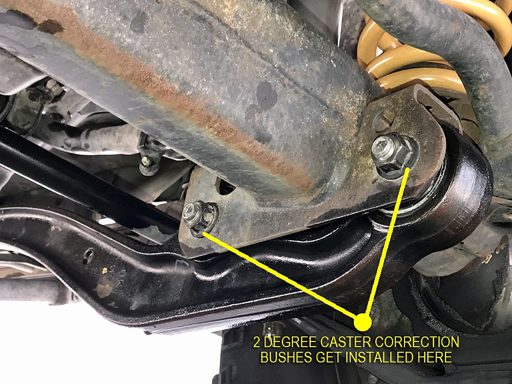 76 Series LandCruiser Tough Dog Suspension Kit