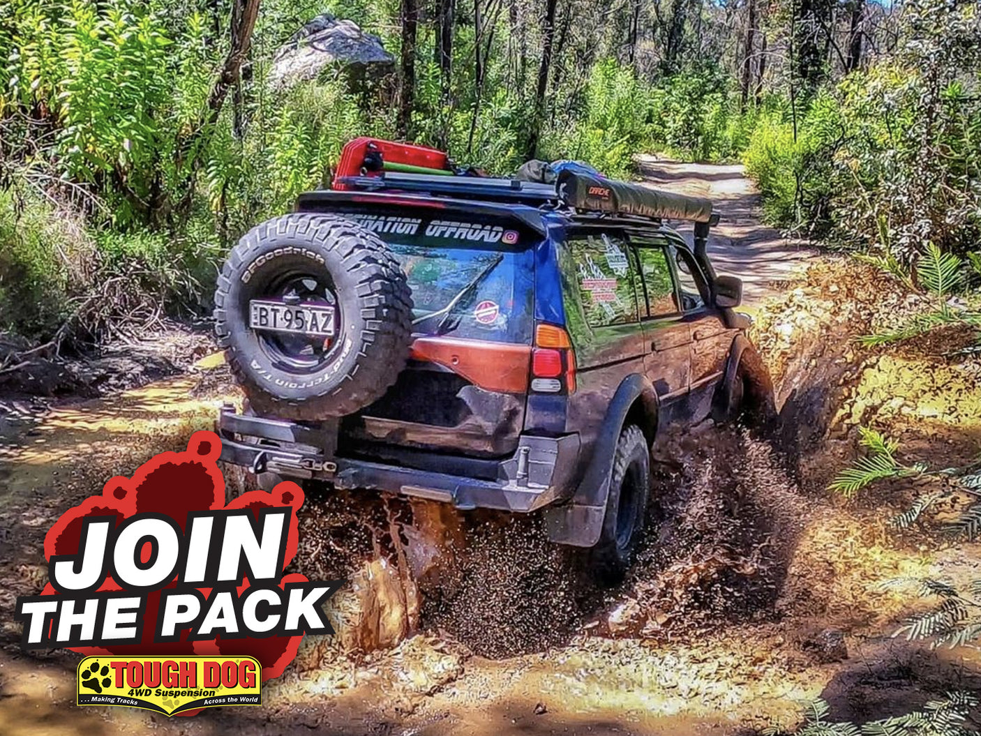 Tough Dog Suspension/Lift Kit Mitsubishi Challenger PAII