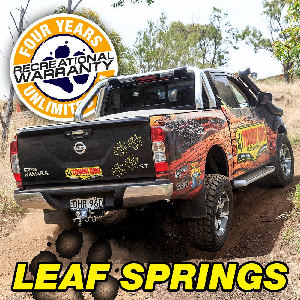 Tough Dog Rear Leaf Springs Nissan Navara NP300