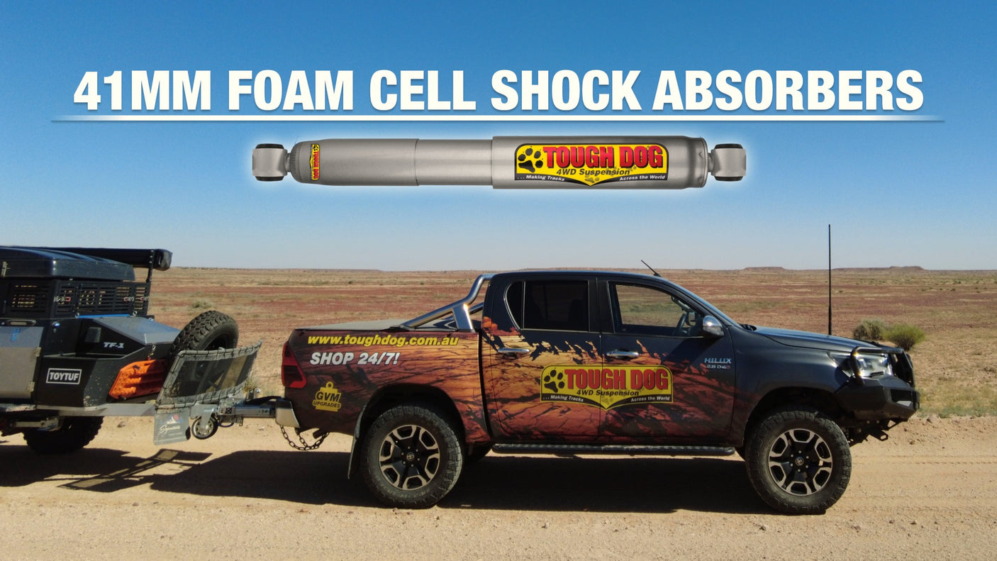 Tough Dog Rear Foam Cell Shocks Toyota Hilux