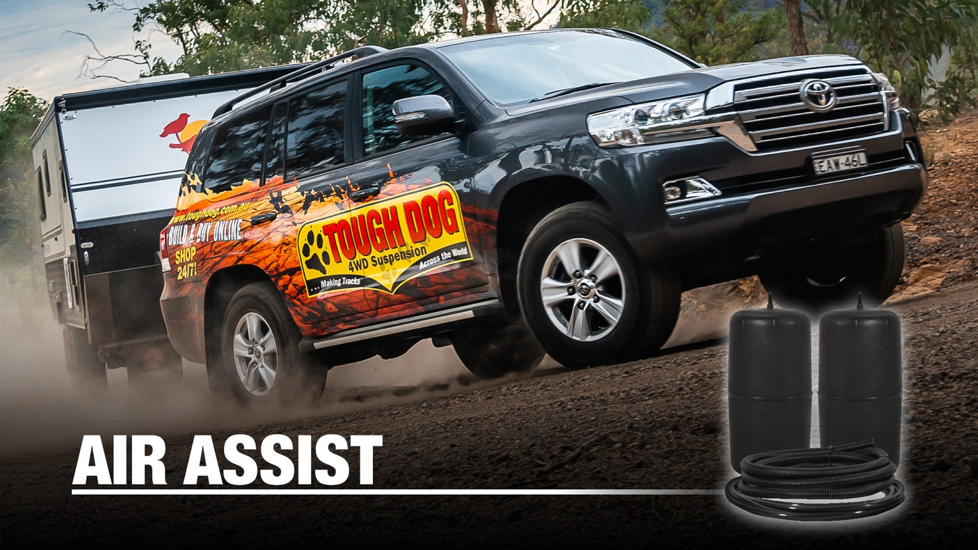 Tough Dog Air Assist Airbags 200 Series Toyota LandCruiser