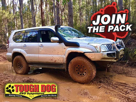 Tough Dog Suspension/Lift Kit Toyota Prado 120 Series