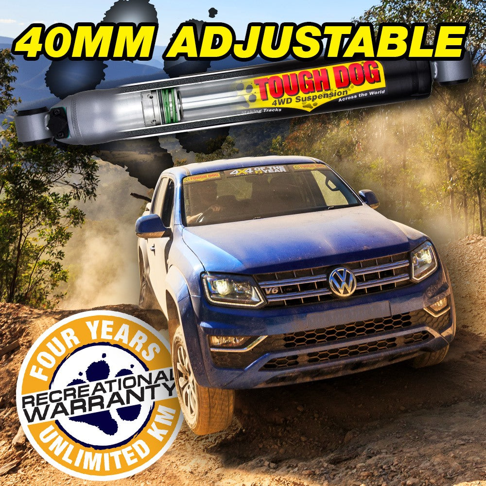 Tough Dog Rear Adjustable Shocks VW Amarok