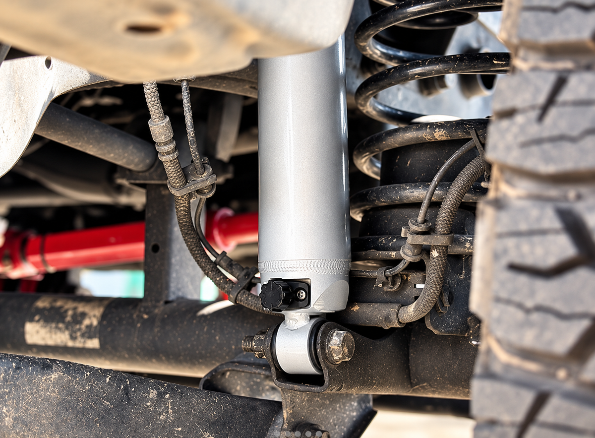 Front Adjustable Shocks Jeep JK Wrangler