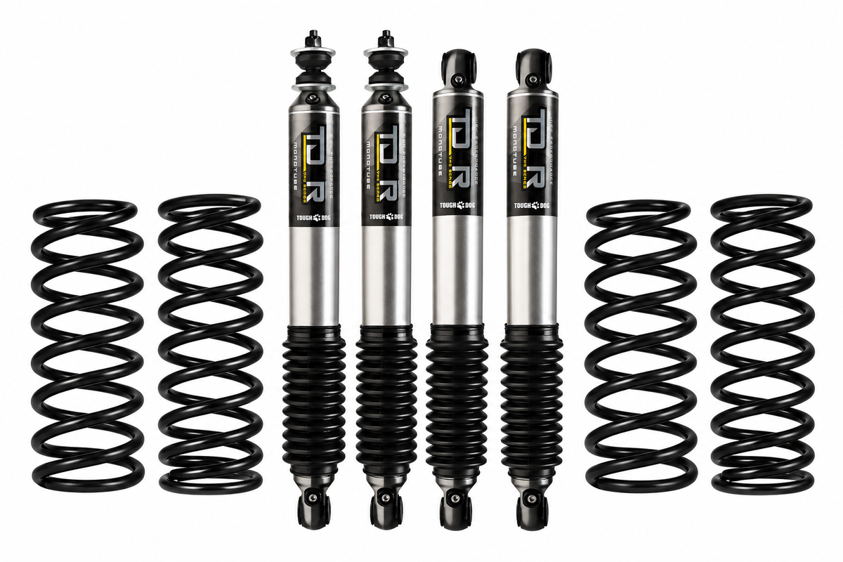 Tough Dog Monotube 40mm Suspension/Lift Kit Suzuki Jimny XL – Tough Dog ...