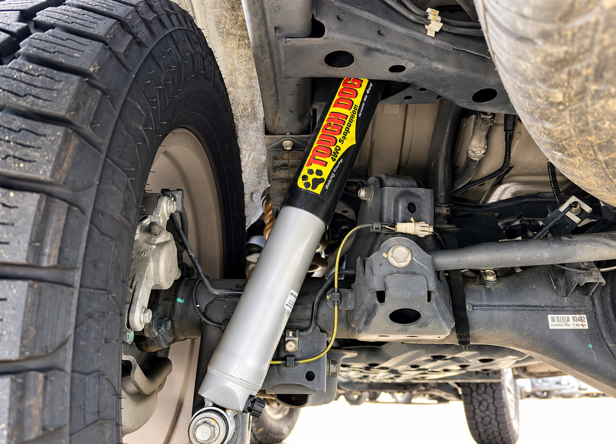 Rear Adjustable Shocks Toyota Fortuner