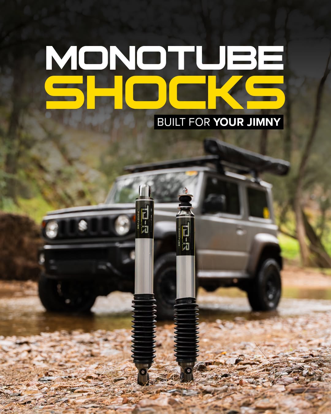 40mm Monotube Suspension/Lift Kit Suzuki Jimny 2019+