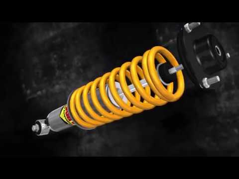 Front Assembled Foam Cell Struts Toyota Prado 250 Series