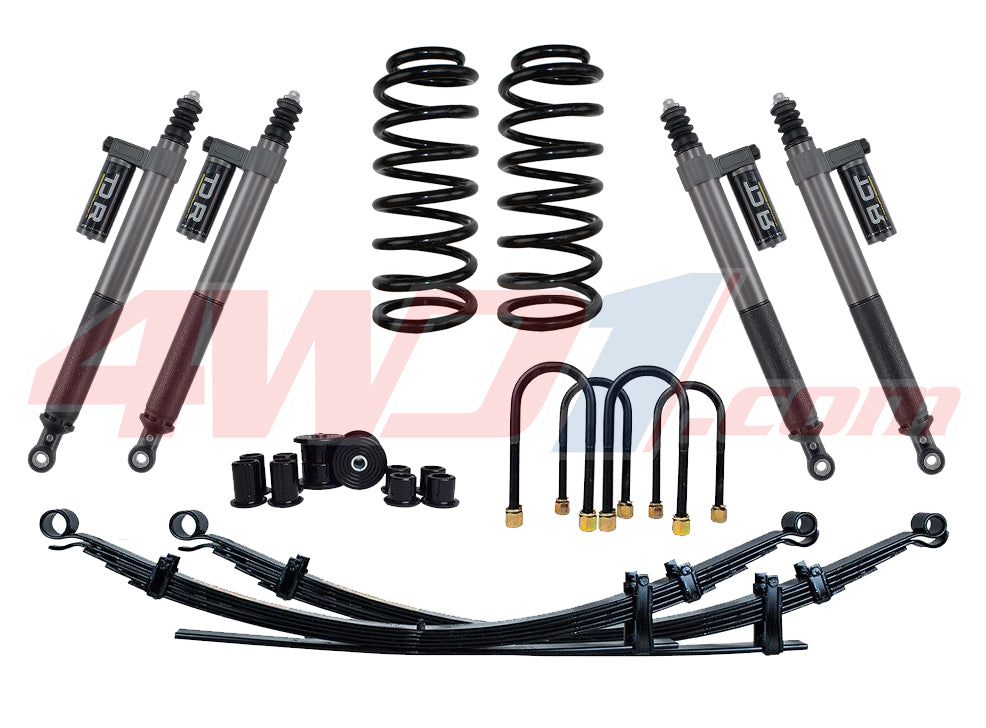 Remote Res Suspension/Lift Kit 78 Series LandCruiser – Tough Dog