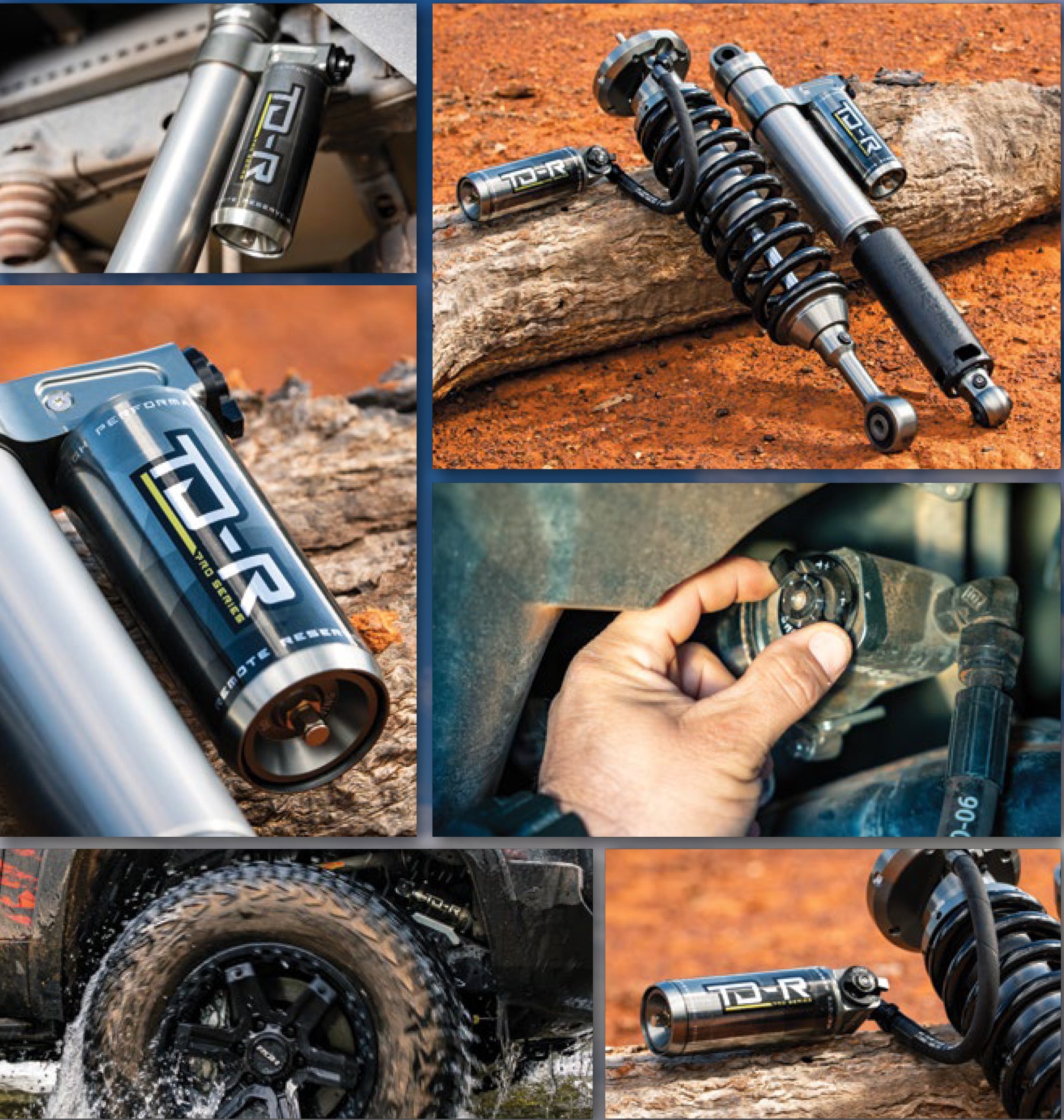 Remote Res Suspension/Lift Kit 78 Series LandCruiser – Tough Dog
