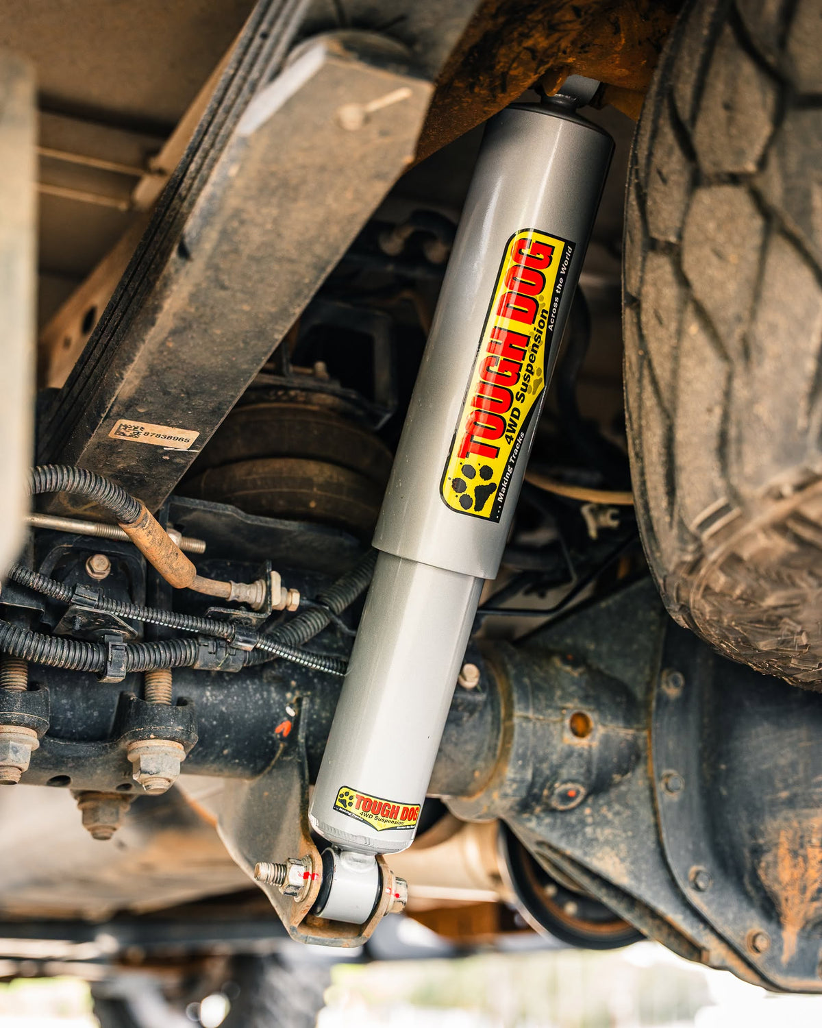 Rear Big Bore Ralph Shocks Chevrolet Silverado 2500HD