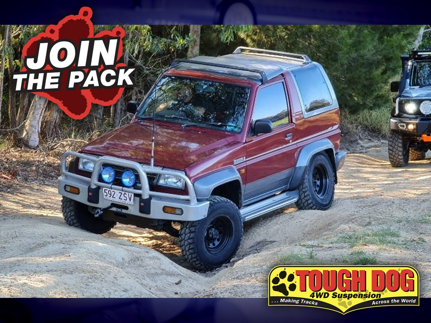 Daihatsu Feroza F310 Tough Dog Suspension Kit
