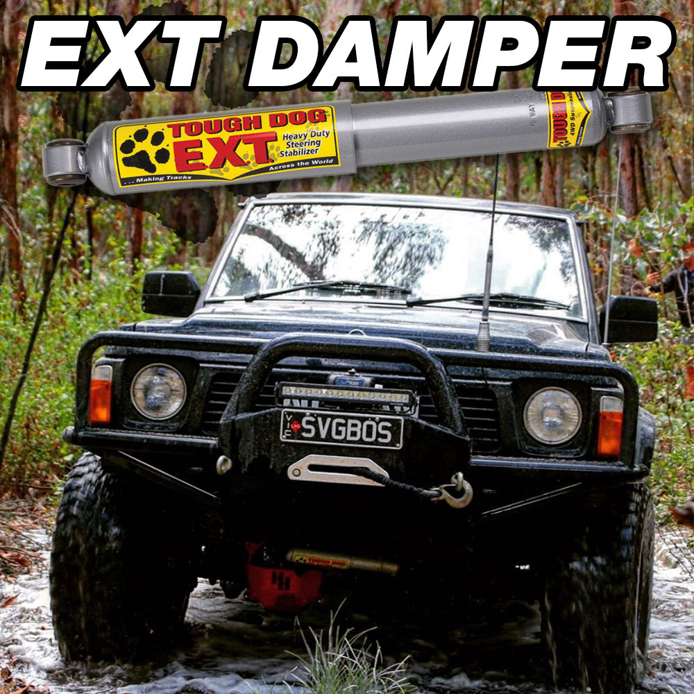 Tough Dog Heavy Duty Steering Damper Patrol GQ Ute