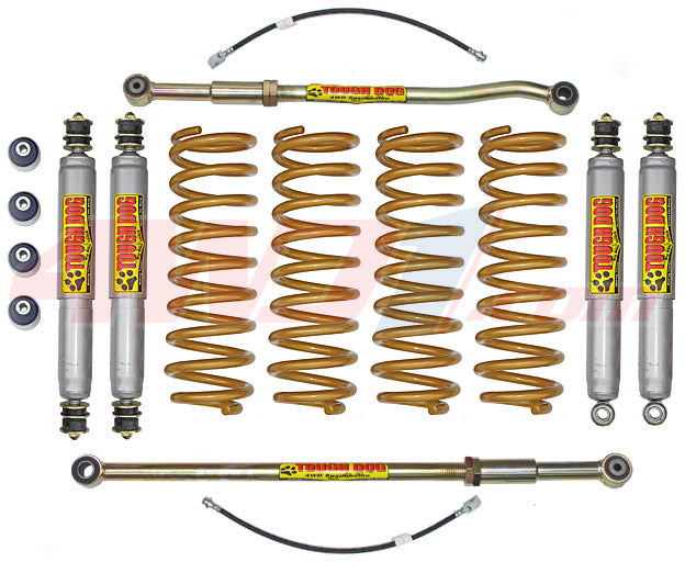 80 Series Toyota LandCruiser Tough Dog Suspension 4"
